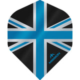 *Mission Alliance Union Jack Dart Flights - No2 - Std - Black Black Blue