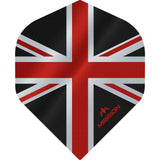 *Mission Alliance Union Jack Dart Flights - No2 - Std - Black Black Red