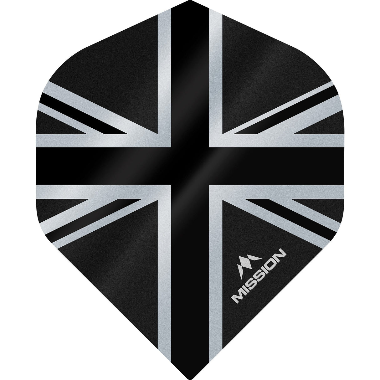 *Mission Alliance Union Jack Dart Flights - No2 - Std - Black Black