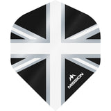*Mission Alliance Union Jack Dart Flights - No2 - Std - Black Black White