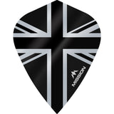 *Mission Alliance Union Jack Dart Flights - Kite - Black Black