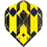 *Amazon Glaze Dart Flights - No2 - Std - Black Yellow