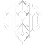 *Amazon Glaze Dart Flights - No2 - Std - White Clear