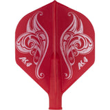 Cuesoul - Tero Flight System - Dart Flights - AK4 - Standard - Flower Red