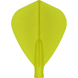 Cuesoul - Tero Flight System - Dart Flights - AK4 - Kite - Solid Green