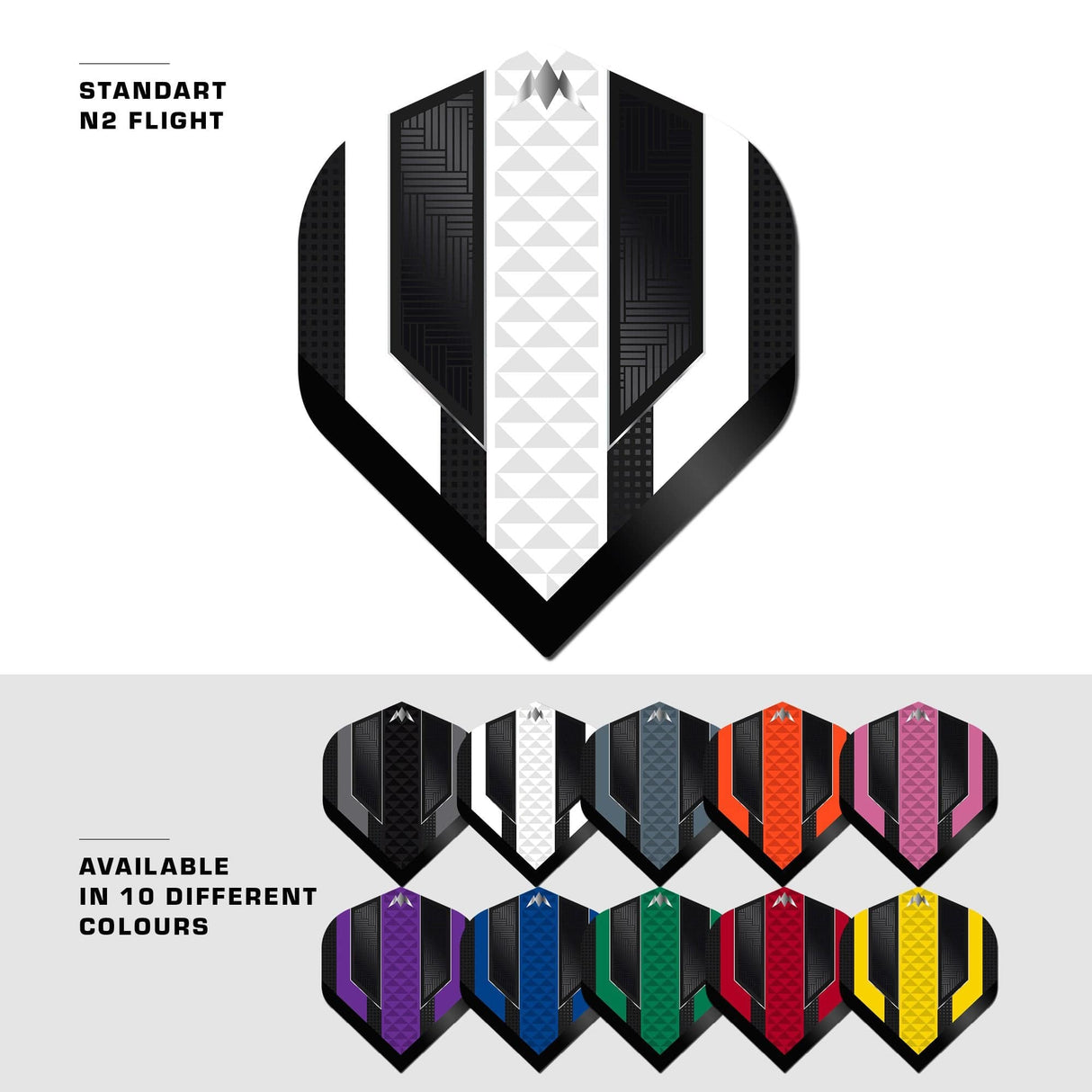 *Mission Temple Dart Flights - 100 Micron - No2
