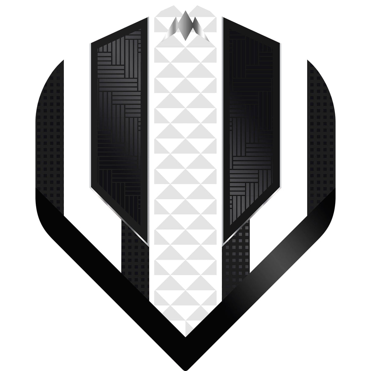 *Mission Temple Dart Flights - 100 Micron - No2 White