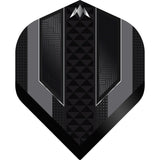 *Mission Temple Dart Flights - 100 Micron - No2 Black