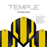 *Mission Temple Dart Flights - 100 Micron - No2