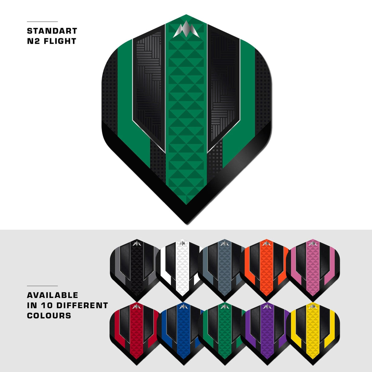 *Mission Temple Dart Flights - 100 Micron - No2