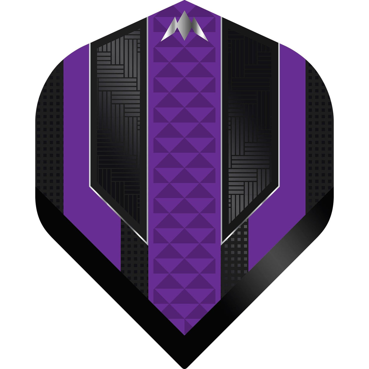 *Mission Temple Dart Flights - 100 Micron - No2 Purple