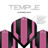 *Mission Temple Dart Flights - 100 Micron - No2