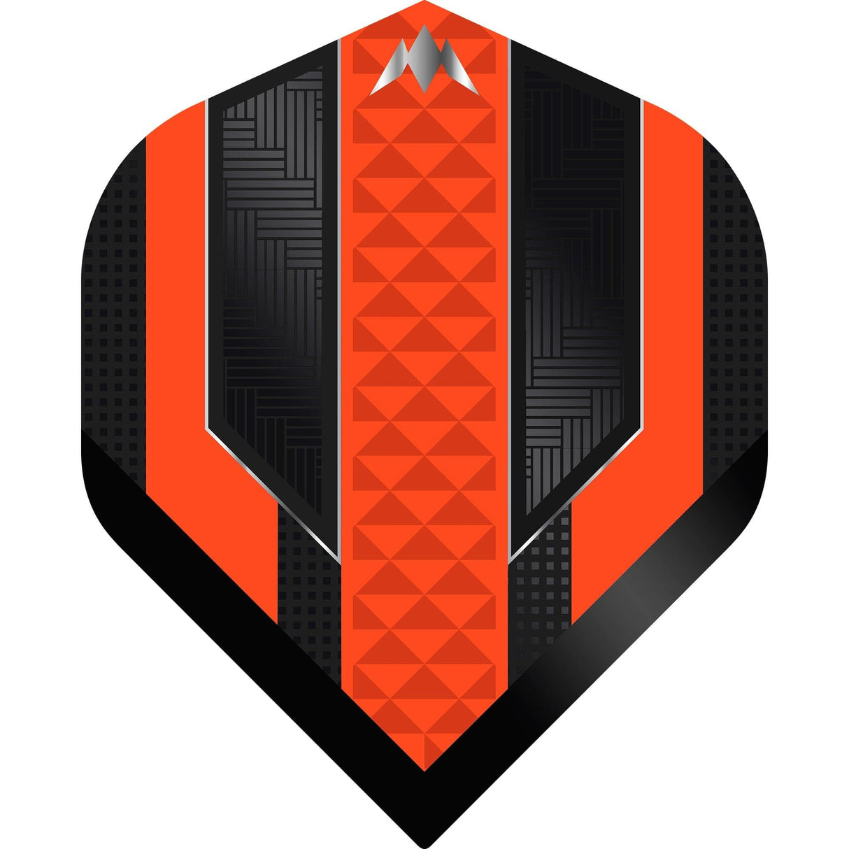 *Mission Temple Dart Flights - 100 Micron - No2 Orange