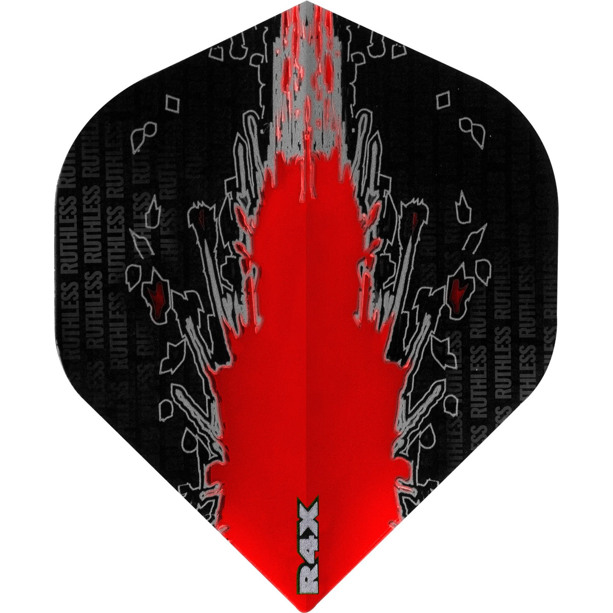 *Ruthless – High Impact – Dart Flights – 100 Mikron – Nr. 2 – Std