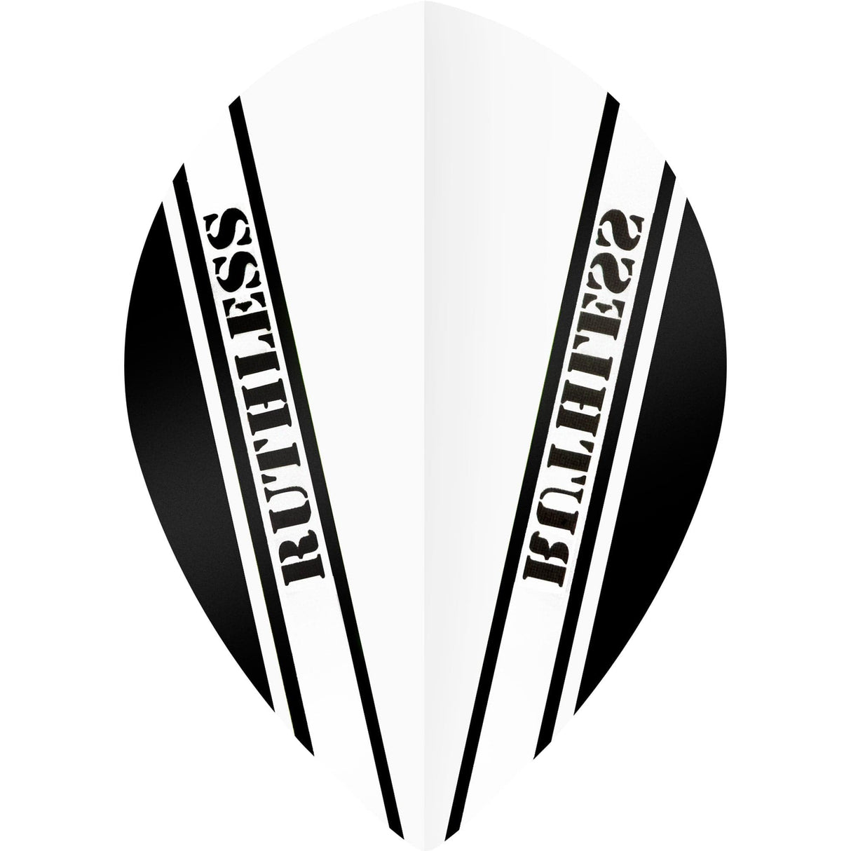 *Ruthless - V100 Pro - Dart Flights - 100 Micron - Pear White