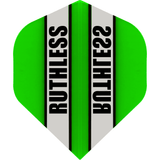 Ruthless - Clear Panel - Dart Flights - 100 Micron - No2 - Std Green
