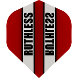 Ruthless - Clear Panel - Dart Flights - 100 Micron - No2 - Std Red