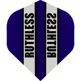 Ruthless - Clear Panel - Dart Flights - 100 Micron - No2 - Std Dark Blue