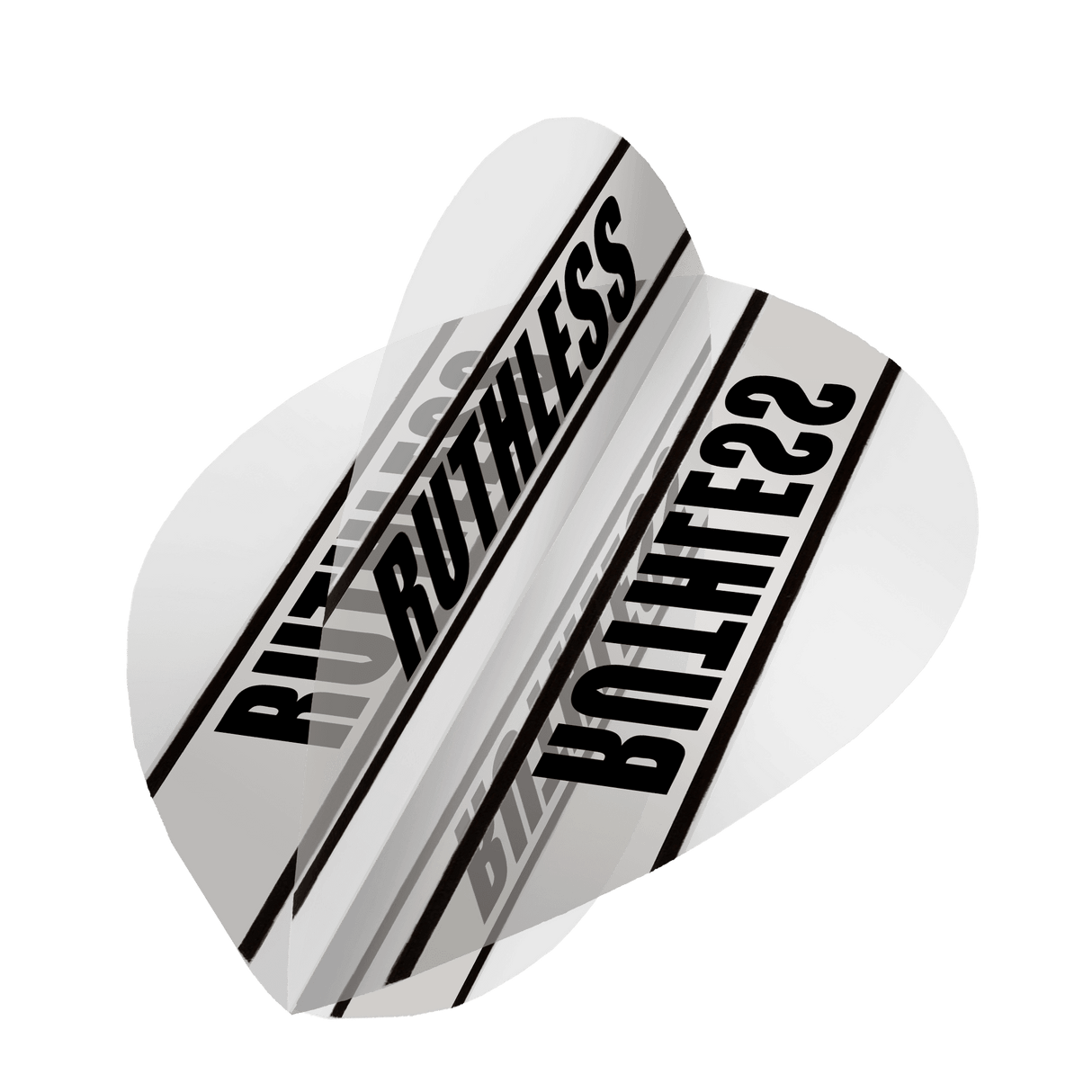 *Ruthless - Clear Panel - Dart Flights - 100 Micron - Pear