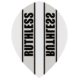 *Ruthless - Clear Panel - Dart Flights - 100 Micron - Pear Clear