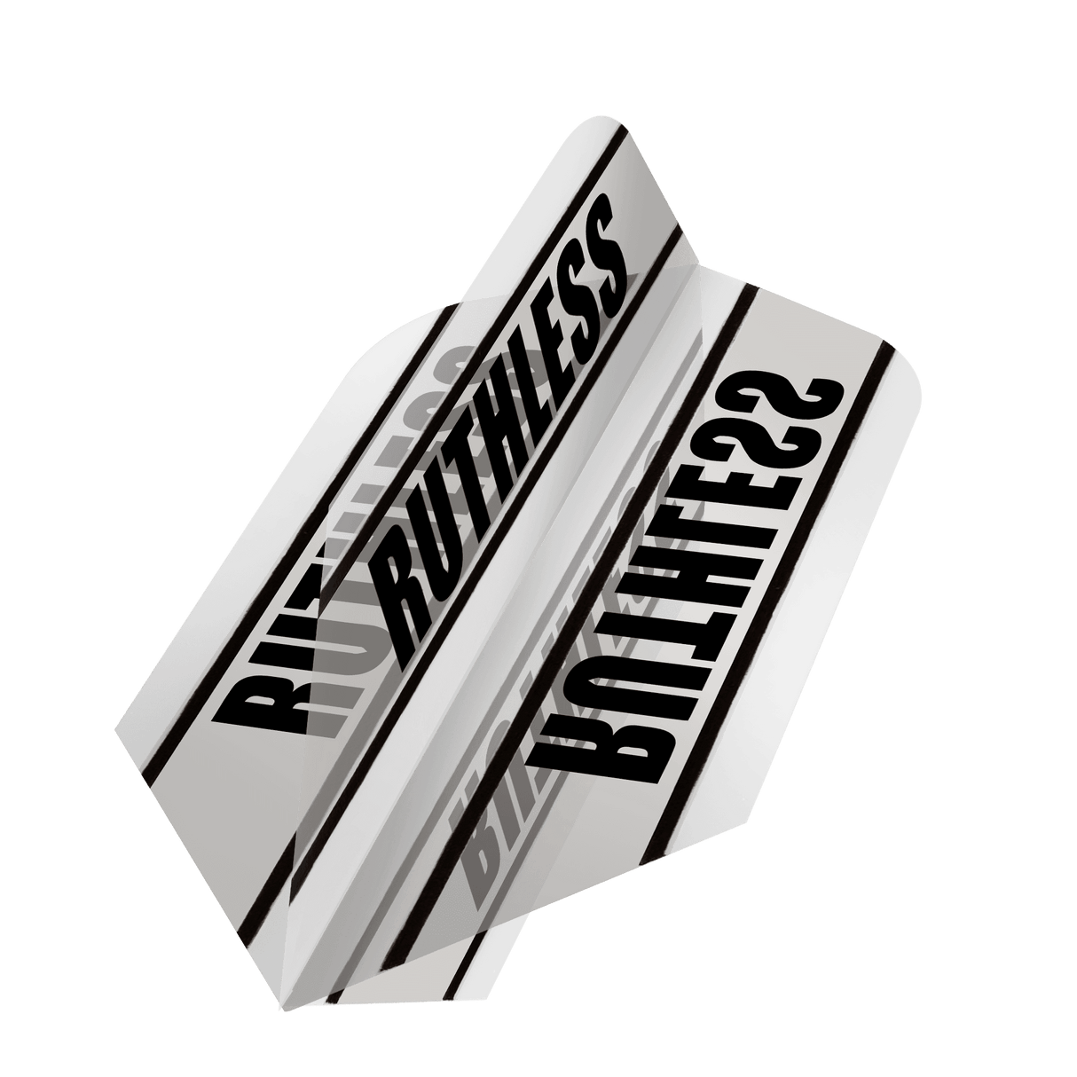 *Ruthless - Clear Panel - Dart Flights - 100 Micron - Slim