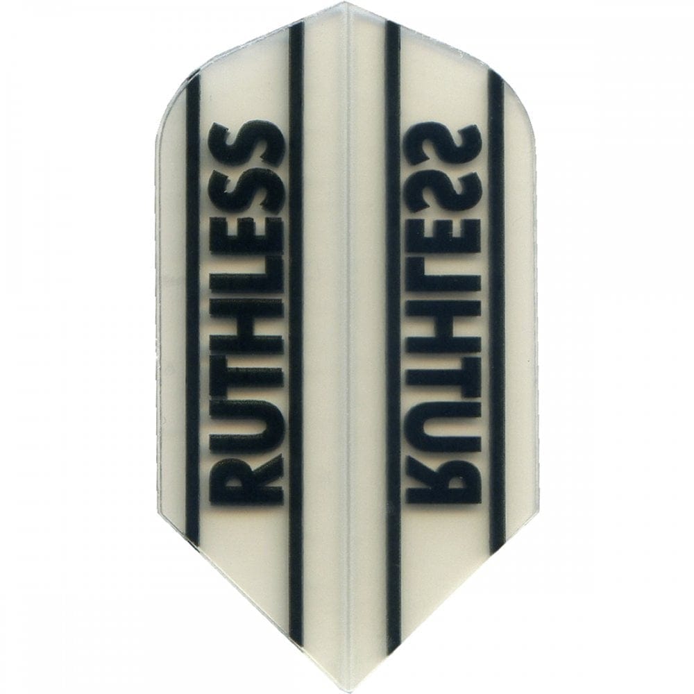 *Ruthless - Clear Panel - Dart Flights - 100 Micron - Slim