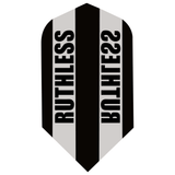*Ruthless - Clear Panel - Dart Flights - 100 Micron - Slim Black
