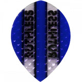 *Ruthless - Clear Panel Embossed - Dart Flights - 100 Micron - Pear