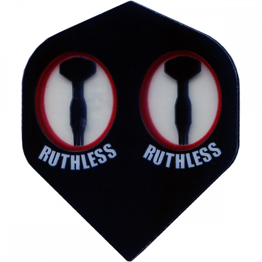 *Ruthless - Window Dart - Dart Flights - 100 Micron - No2 - Std Black