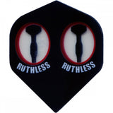 *Ruthless - Window Dart - Dart Flights - 100 Micron - No2 - Std Black