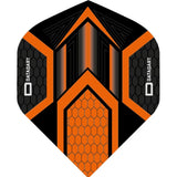 Datadart Dart Flights - Hex - No2 - Std - Black Black Orange