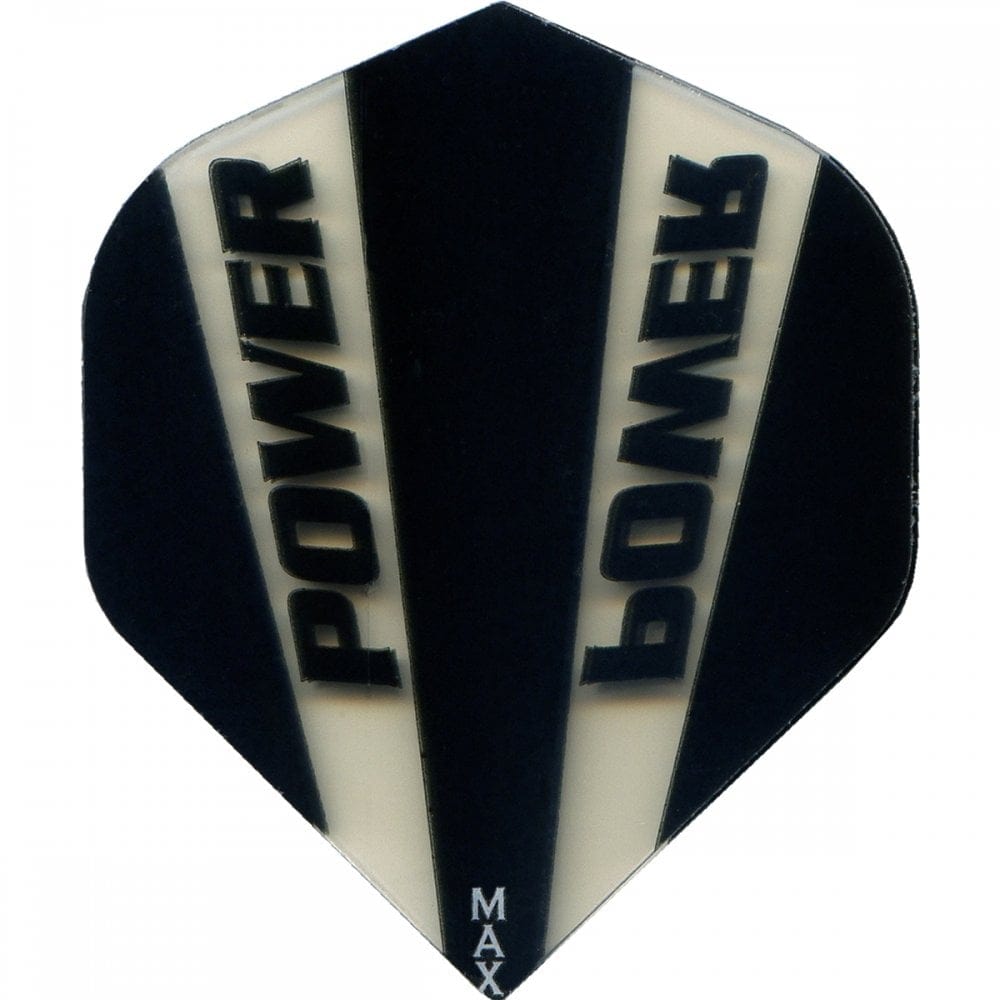*McCoy Power Max Dart Flights - 150 Micron - No2 - Std - Transparent