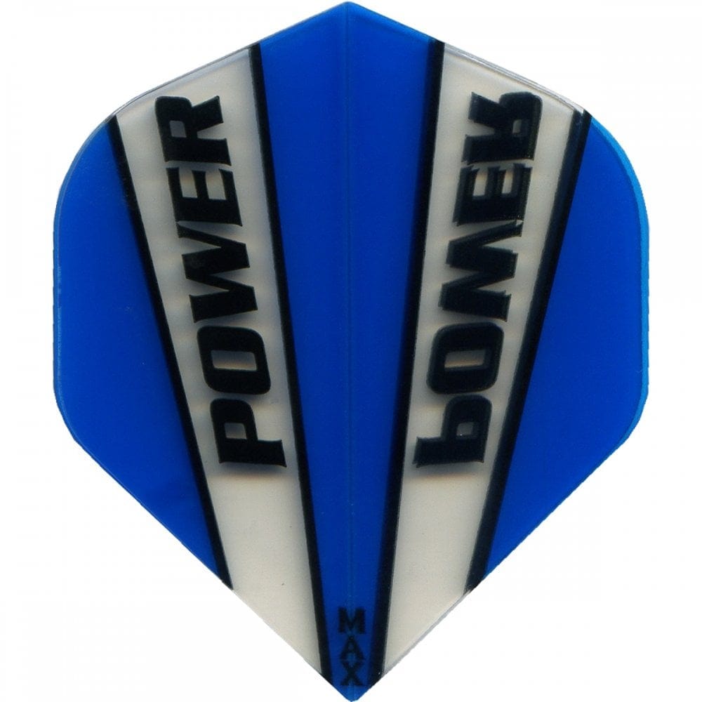 *McCoy Power Max Dart Flights - 150 Micron - No2 - Std - Transparent