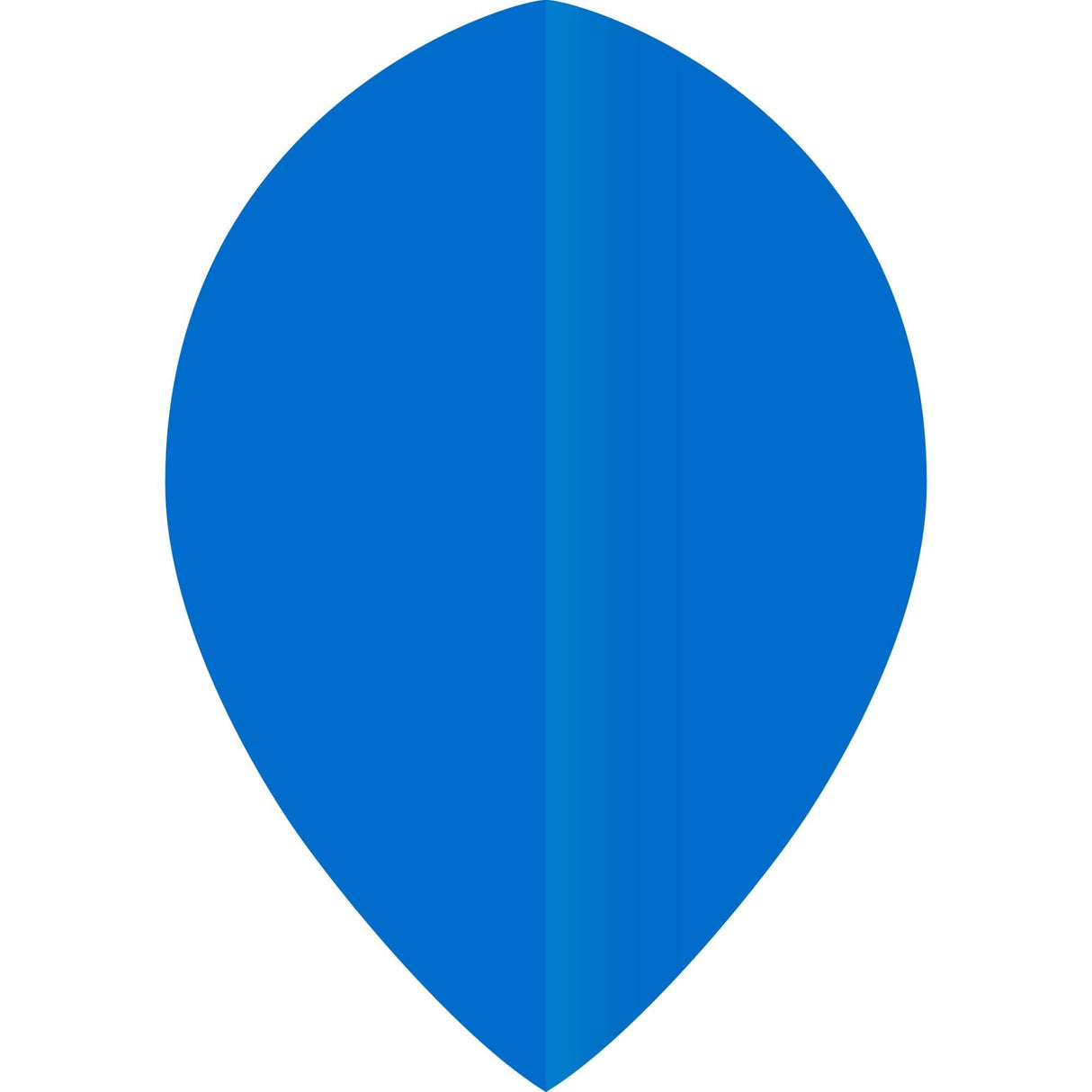 *Ruthless Poly Plain - Solid - Dart Flights - 75 Micron - Pear Blue