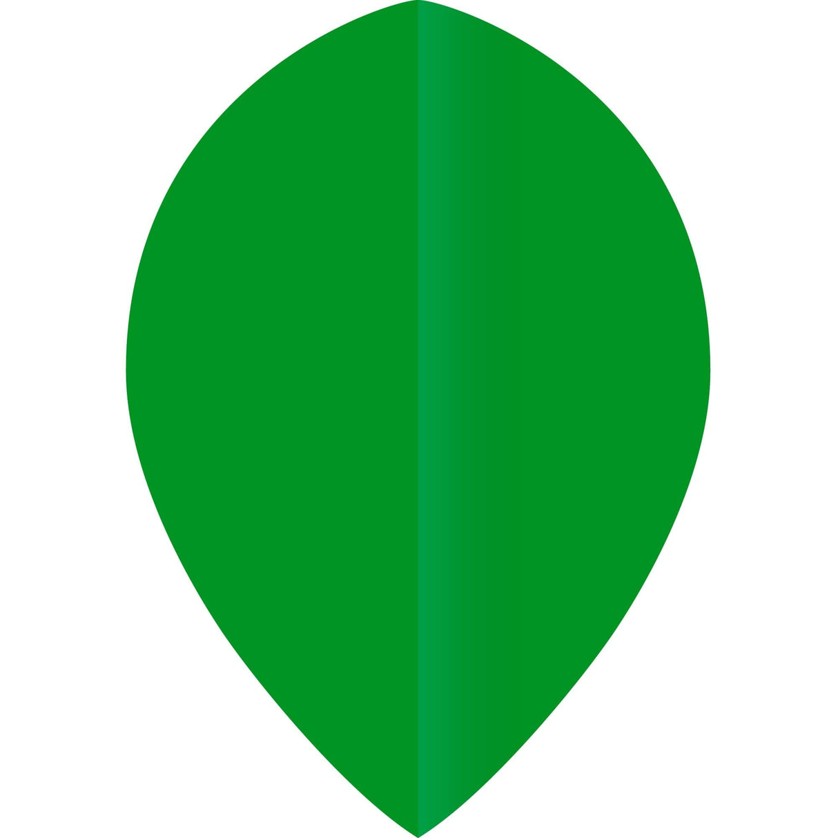 *Ruthless Poly Plain - Solid - Dart Flights - 75 Micron - Pear Green