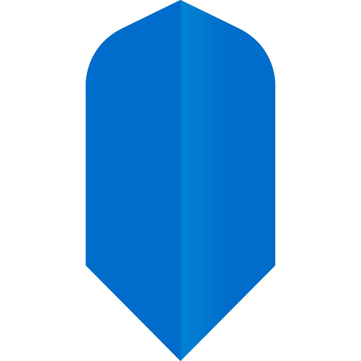 *Ruthless Poly Plain - Solid - Dart Flights - 75 Micron - Slim Blue
