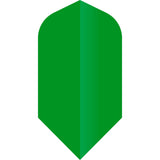 *Ruthless Poly Plain - Solid - Dart Flights - 75 Micron - Slim Green
