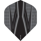 Pentathlon TDP-Lux Dart Flights - Vision Black Centre - No2 - Std Grey