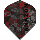 *Amazon Dart Flights - 100 Micron - Std - No2 - Camo Red