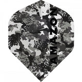 *Amazon Dart Flights - 100 Micron - Std - No2 - Camo Grey