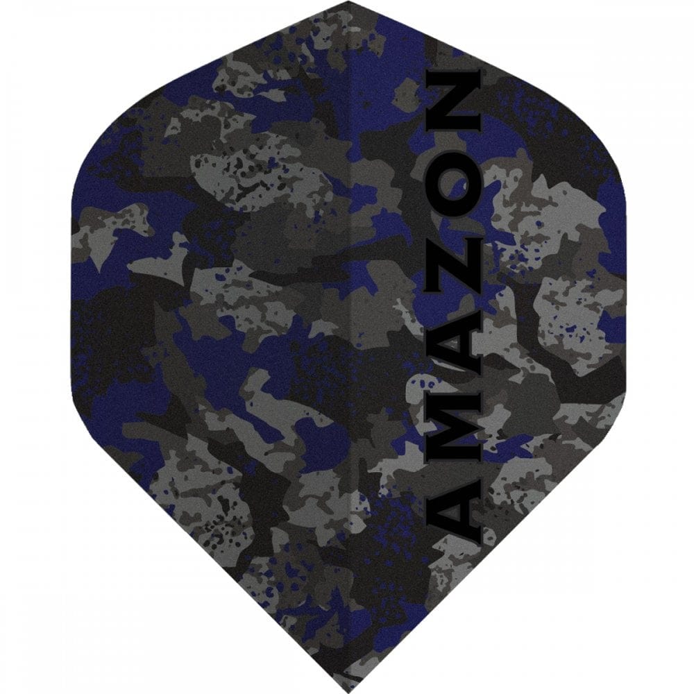*Amazon Dart Flights - 100 Micron - Std - No2 - Camo Blue