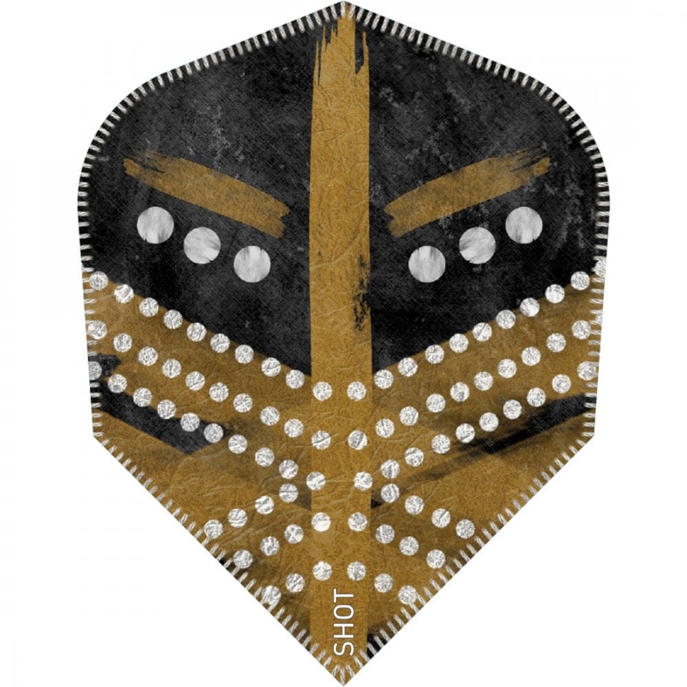 Shot Devon Petersen Dart Flights - Std - No6 - Greatness - Gold
