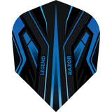 *Legend Razor Dart Flights - 100 Micron - No2 - Std Aqua Blue