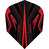 *Legend Razor Dart Flights - 100 Micron - No2 - Std Red