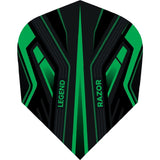 *Legend Razor Dart Flights - 100 Micron - No2 - Std Green