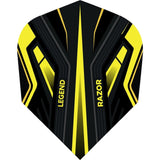 *Legend Razor Dart Flights - 100 Micron - No2 - Std Yellow