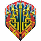 Shot Dart Flights - 100 Micron - Std - No6 - Roman Empire - Legion