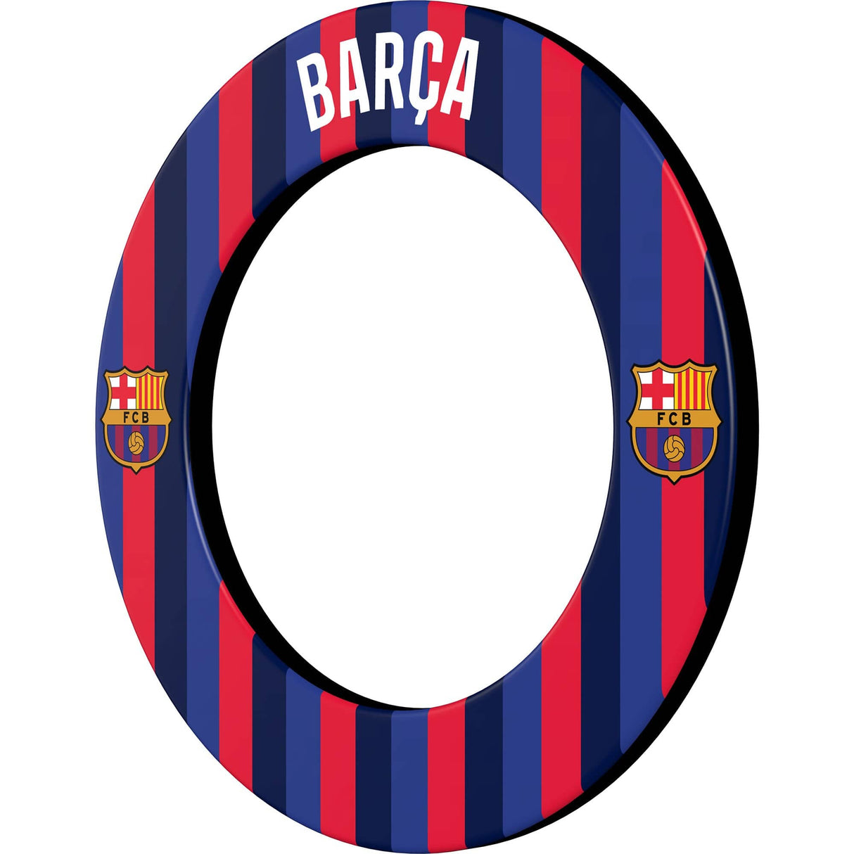 *FC Barcelona - Official Licensed BARÃ‡A - Dartboard Surround - S3 - Striped BARÃ‡A