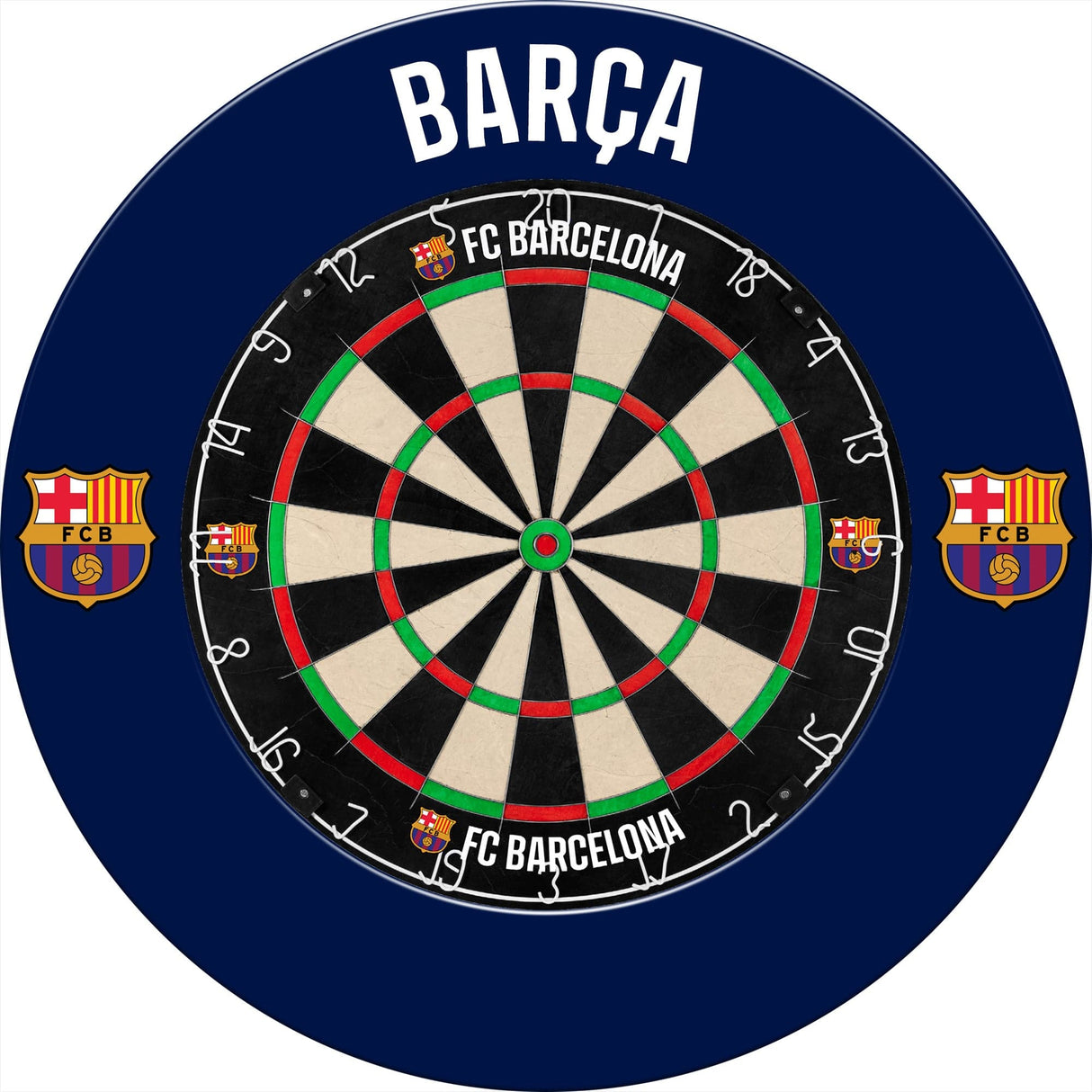 *FC Barcelona - Official Licensed BARÃ‡A - Dartboard Surround - S5 - Dark Blue BARÃ‡A