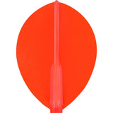 *Cosmo Darts - Fit Flight - Set of 6 - Teardrop Red
